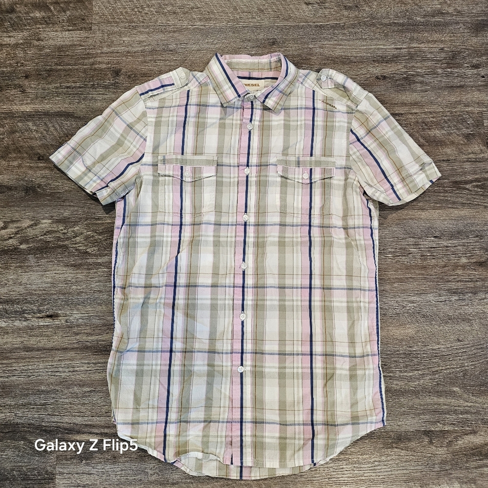 Diesel Plaid Men's Shirt